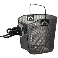 Zwarte Mandje met handvat (Stuur) - thumbnail