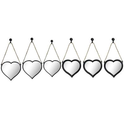 Set spiegels DKD Home Decor Spiegel Hart Zwart PP 2 Stuks (27 x 3 x 27 cm) Set spiegels DKD Home Decor Spiegel Hart Zwart PP 2 Stuks (27 x 3 x 27 cm)