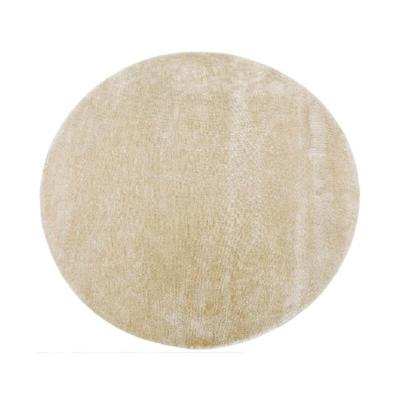 LABEL51 Rond Vloerkleed 'Mila' 200cm, kleur Zand