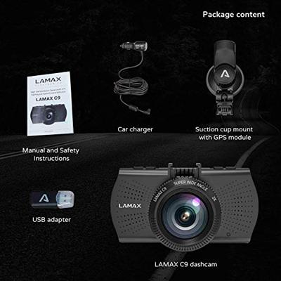 Lamax C9 Batterie Noir