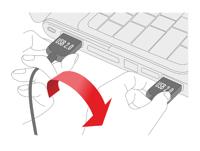 DeLOCK easy usb-a 2.0 > micro-usb-b kabel (zwart, 1 meter) - thumbnail