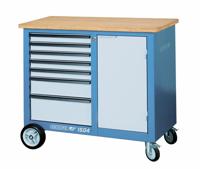 Gedore 6622830 1504 0511 - werkbank op wielen met 7 laden (l x b x h) 1200 x 1100 x 985 mm - thumbnail