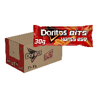 Doritos bits honey bbq chips rood (30x 30gr) - thumbnail
