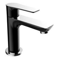 Fonteinkraan Larga Zwart Éénhendel Chroom - thumbnail