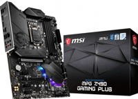 MSI MPG Z490 GAMING PLUS moederbord Intel Z490 LGA 1200 ATX - thumbnail