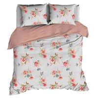 Satin d'Or Dekbedovertrek Eileen Silvercloud-2-persoons (200 x 200/220 cm) - thumbnail