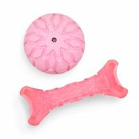 Fofos puppy bot en bal roze - thumbnail