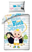 Cocomelon BABY Dekbedovertrek Baa Baa Black Sheep - 100 x 135 cm - Katoen - thumbnail