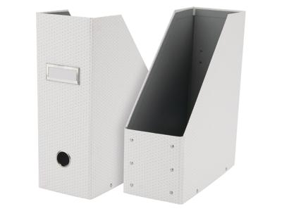 crelando Bureau organizer (Tijdschriftenhouder, Wit)