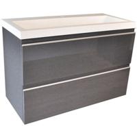 Wiesbaden Shall Onderkast - 80x36cm - Grafiet Grijs - thumbnail