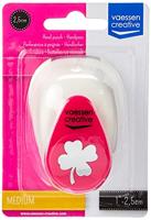 Vaessen Creative • figuurpons klavertje vier medium - thumbnail