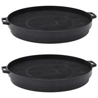 VidaXL Koolstoffilters voor afzuigkap 2 st 210 mm - thumbnail