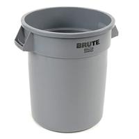 Rubbermaid afvalcontainer Brute, zonder deksel, 76 liter, grijs - thumbnail