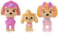 Paw Patrol Mighty Movie Skye Figuren 3 Stuks - thumbnail