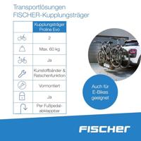 FISCHER FAHRRAD Fietsendrager ProlineEvo 126001 Aantal fietsen (max.): 2 - thumbnail