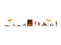 NOCH 0016205 H0 Aan het zwemmen figuren Geverfd, Staand, Liggende - thumbnail