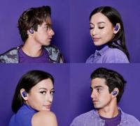 Skullcandy Push True Draadloze in-ear hoofdtelefoon met microfoon, batterij met 12 uur looptijd, inclusief oplaaddoos, siliconen oordopjes, donkergrijs - thumbnail