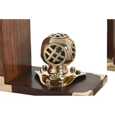 Bokstöd DKD Home Decor 30 x 10 x 16 cm Vintage Blik