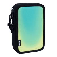 Dubbele etui Milan Sunset Zwart Groen 19,5 x 13 x 5 cm 36 Onderdelen - thumbnail
