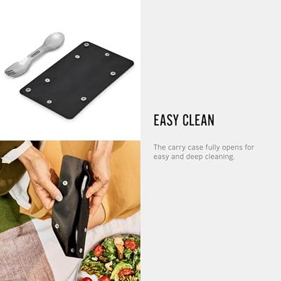 Black+Blum Spork roestvrijstalen set van 4