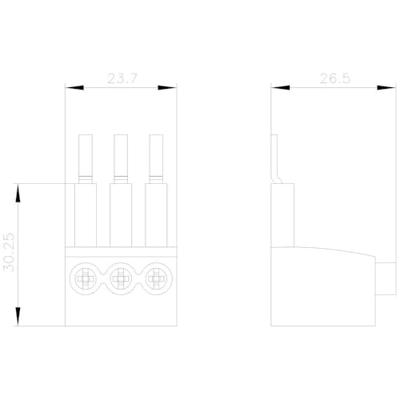 Siemens 3RM1920-1AA 3RM19201AA Voedingsklem