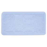 Differnz Tutus inlegmat bad antislip laag 100% PVC 68 x 36 cm blauw - thumbnail