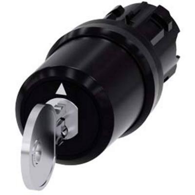 Siemens 3SU10005PL410AA0 3SU1000-5PL41-0AA0 Sleutelschakelaar 2 x 45 ° IP66, IP67, IP69/IP69K 1 stuk(s)