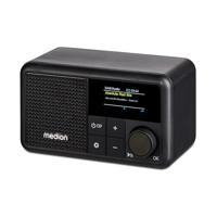 Mini Radio - MEDION - DAB/FM - Mono 2W RMS - Zwart - thumbnail