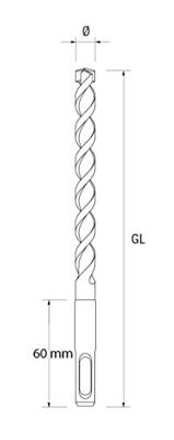 Irwin SDS-plus betonboor 6,5 x 110 mm