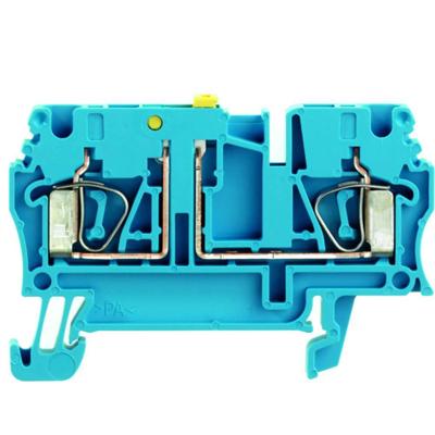 Weidmüller 8731710000 Testscheidingsserieklem Spanveer Blauw 100 stuk(s)