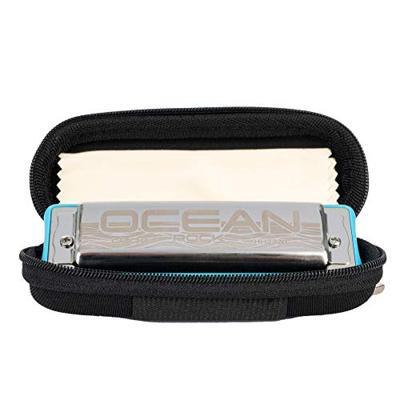 Cascha HH 2322 Ocean Rock Blues Harmonica in E blauw