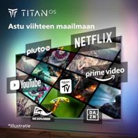 Philips Ambilight 50PUS8309 4K LED Smart TV - 50 inch-scherm met Pixel Precise Ultra HD, Titan OS-platform en Dolby Atmos Sound, werkt met Alexa en Google Voice Assistant - Matzwarte - thumbnail