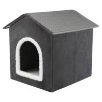 TRIXIE HONDENMAND / KATTENMAND HUIS LIVIA GRIJS / WIT 38X41X44 CM - thumbnail