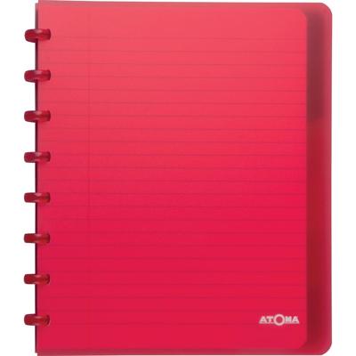 Atoma Trendy schrift, ft A5+, 120 bladzijden, gelijnd, met 6 tabbladen, in geassorteerde kleuren