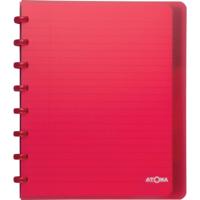 Atoma Trendy schrift, ft A5+, 120 bladzijden, gelijnd, met 6 tabbladen, in geassorteerde kleuren - thumbnail