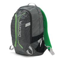 Dicota BackPack ACTIVE Laptoprugzak Geschikt voor max. (laptop): 39,6 cm (15,6) Groen, Grijs - thumbnail