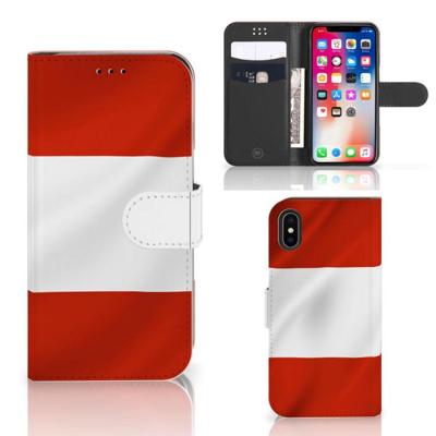 Apple iPhone X | Xs | Bookstyle Case | Oostenrijk | Portemonnee hoesje