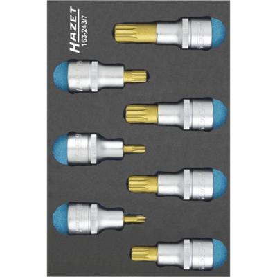 Hazet 163-243/7 Dopsleutel-bitinzetset 1/2 (12.5 mm) 7-delig
