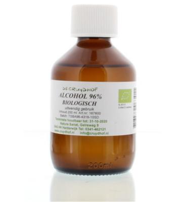 Alcohol 96% inwendig en uitwendig bio