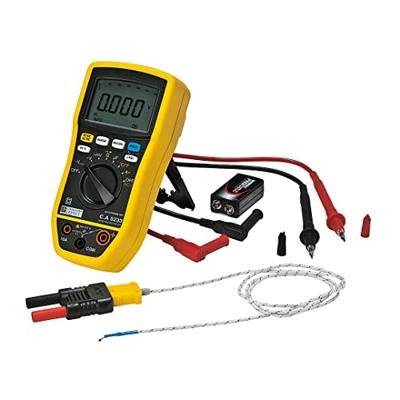 Chauvin Arnoux C.A 5233 Multimeter Digitaal CAT IV 600 V, CAT III 600 V Weergave (counts): 6000 Chauvin Arnoux C.A 5233 Multimeter Digitaal CAT IV 600 V, CAT III 600 V Weergave (counts): 6000