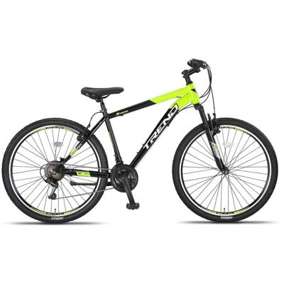 Altec Trend MTB 27.5 Inch 46 cm Junior 21V V Brakes Zwart/Lime