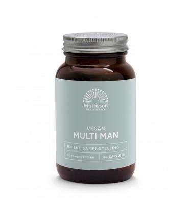 Mattisson HealthStyle Vegan Multi Man Capsules