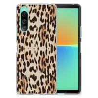 Sony Xperia 10 V | TPU Hoesje | Leopard - thumbnail