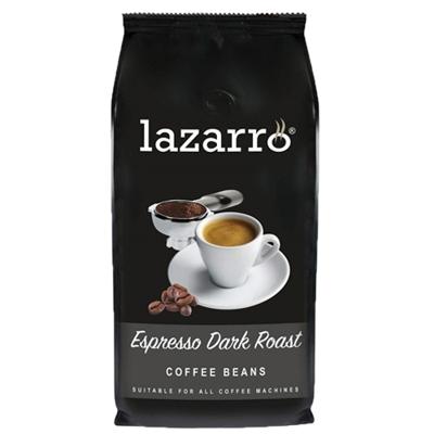 Lazarro espresso dark roast bonen (8x 1kg)