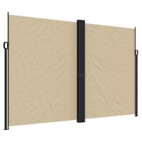 VidaXL Windscherm uittrekbaar 220x1000 cm beige - thumbnail