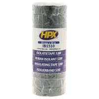 HPX PVC isolatietape - zwart - 15mm x 10m - thumbnail