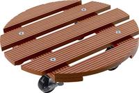 Metafranc WU0825120 Transportroller Houtcomposiet (WPC) Laadvermogen (max.): 60 kg 300 mm x 73 mm Aantal rollers 4 - thumbnail