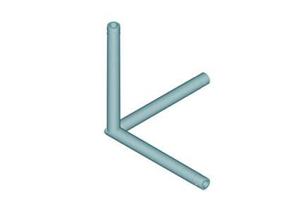 ALUTRUSS SINGLELOCK SPAL-S31 3-way Corner 90Â° bk