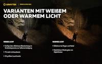 ArmyTek Prime C2 Pro Max White Zaklamp werkt op een accu LED Met handlus, Met holster 4000 lm 203 g - thumbnail