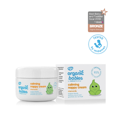 Organic babies luiercreme baby balm 50 Milliliter Organic babies luiercreme baby balm 50 Milliliter